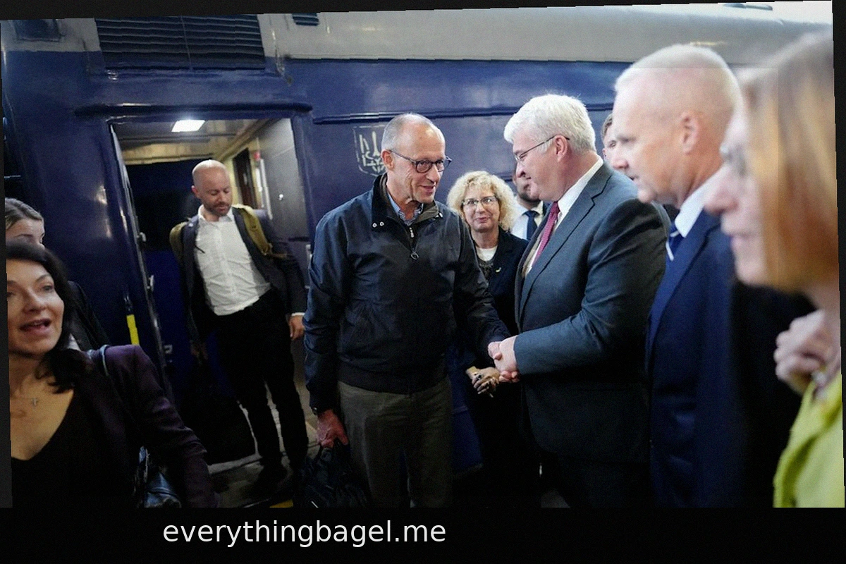 Unexpected Visit: Merz in Kyiv: "You Can Continue to Count on Our Help"